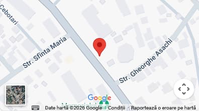 Harta Google cu pinul Sfântul Lazăr Funerare, str. Sfânta Treime 3, Hîncești, lângă str. Sfînta Maria și str. Gheorghe Asachi
